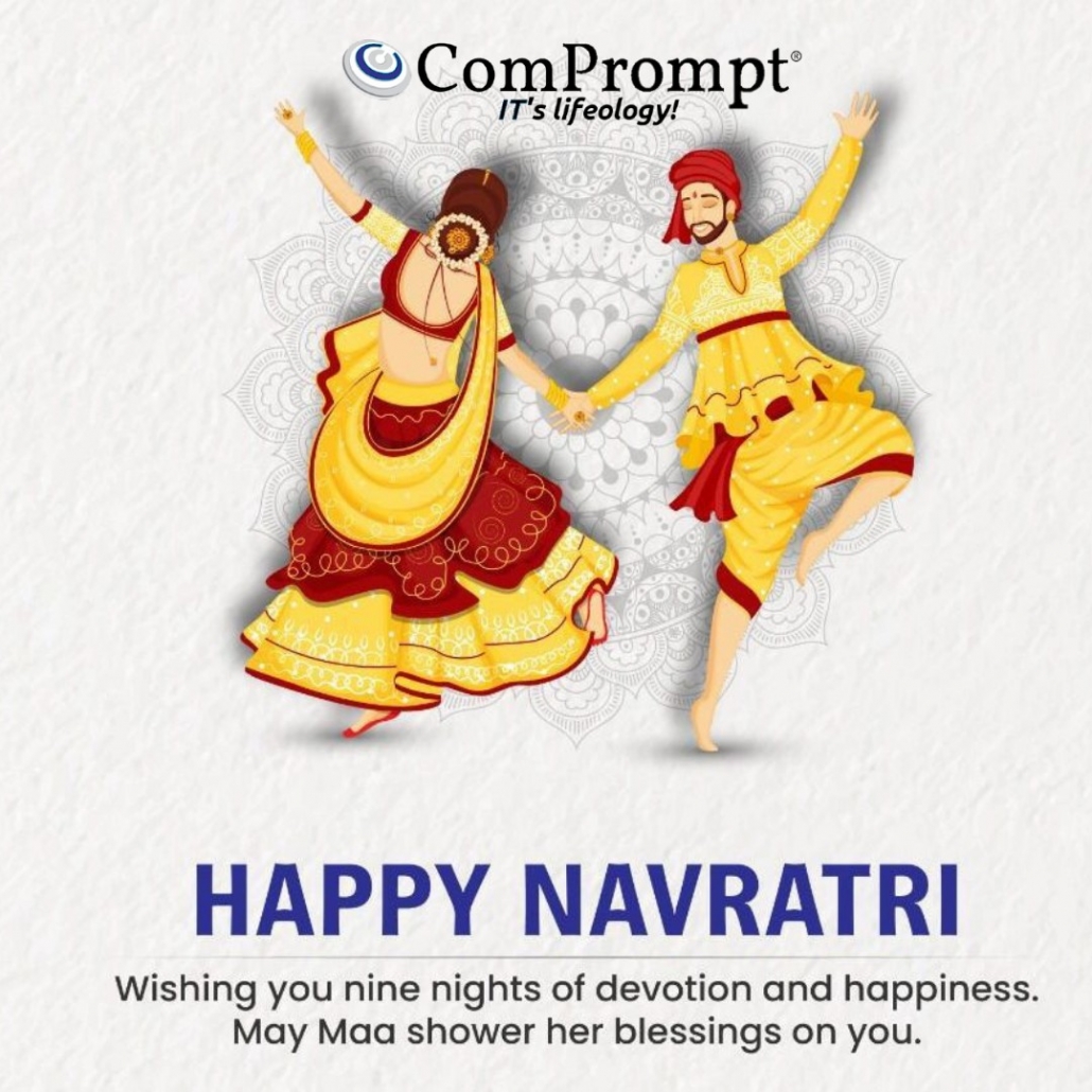 Happy Navratri 2021 - Comprompt Solutions LLP