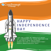 Happy Independence Day 2023 - Comprompt Solutions LLP