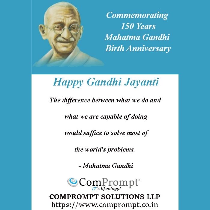 Gandhi Jayanti 2018